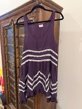 Free people trapeze slip dress large